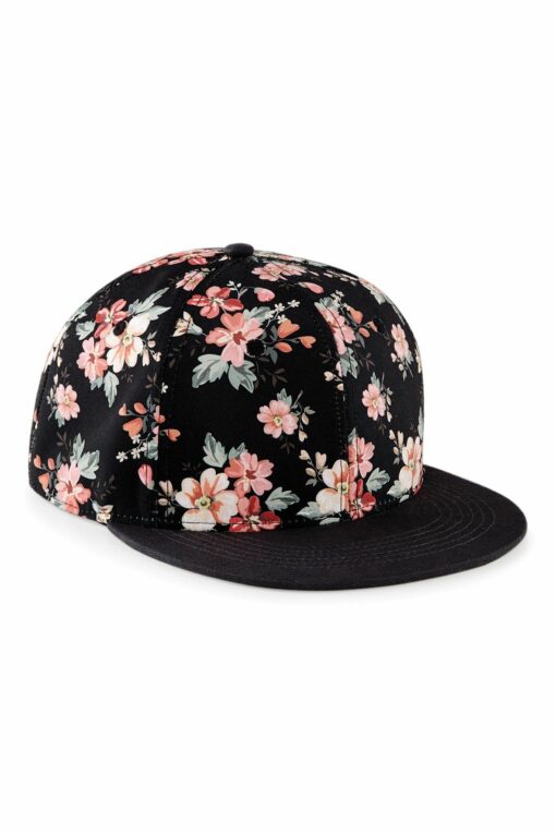 Faded Floral - Black